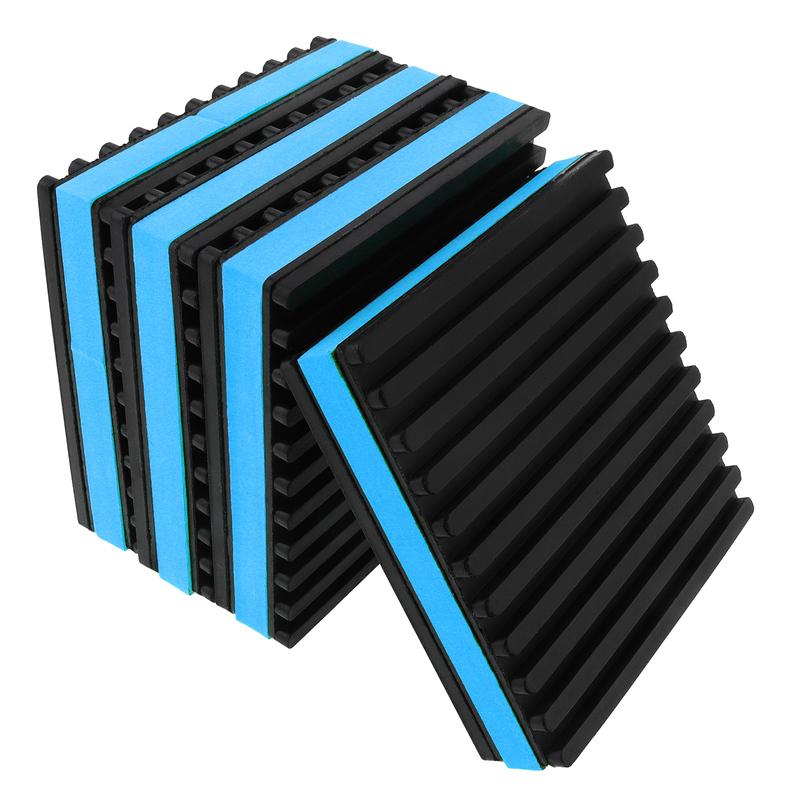 4pcs Rubber Anti-Vibration Pad for HVAC / Air Compressor / Washer and Dryer / Air Conditioner Units 4 Pcs