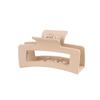 Seamless Spray Paint Cross-border Frosted Hair Clip Rectangular Claw Clip Large Hair Shark Clip