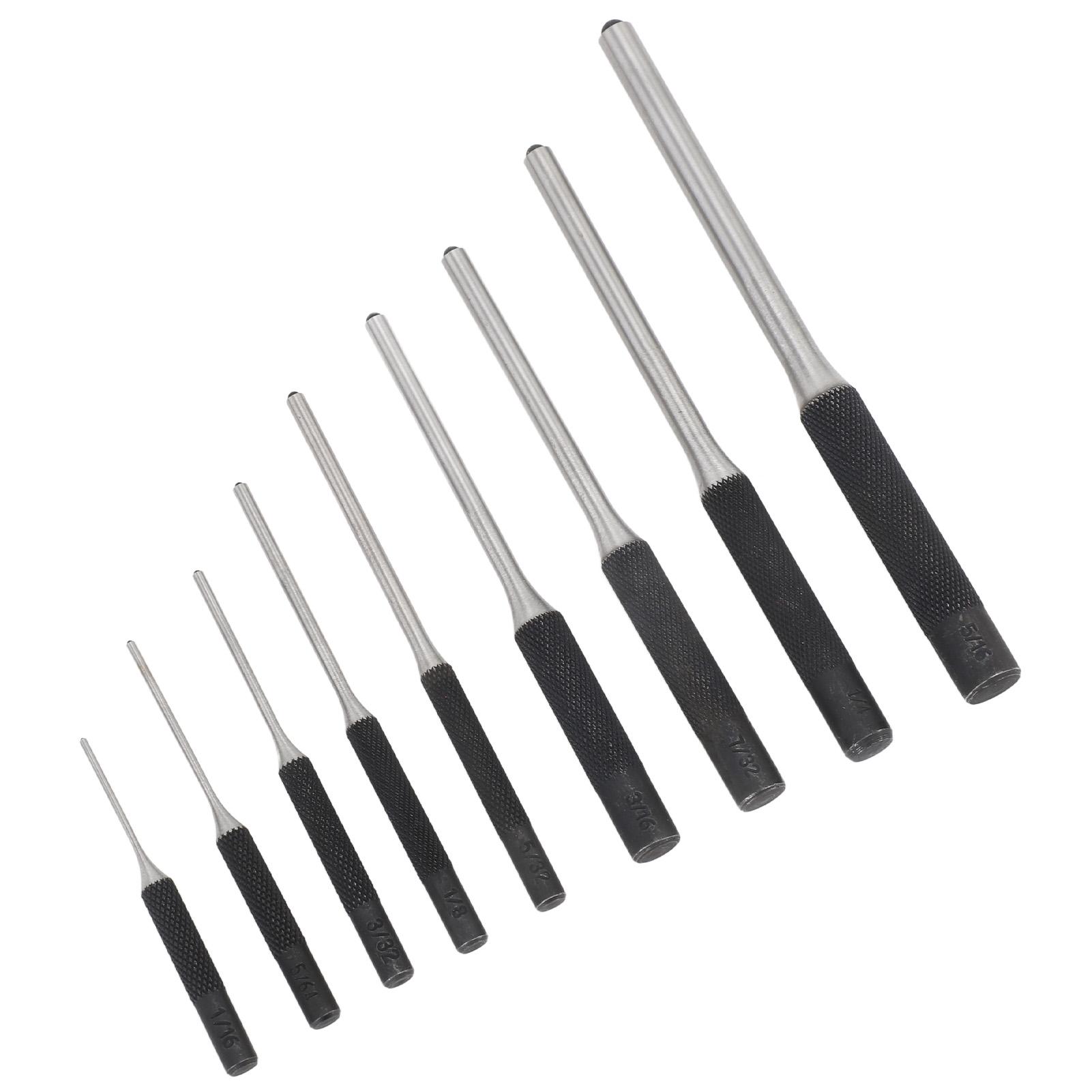 

Набор из 9 штук выколоток для штифтов из закаленной стали, инструмент для удаления штифтов с красным чехлом для хранения, для ремонта часов, ювелирного дела