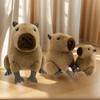 16-30CM Kawaii Capybara Plush Toys Cute Capibara Plushie Pillow Super Soft Stuffed Animal Doll Cartoon Capybara Pendant Toy Gift