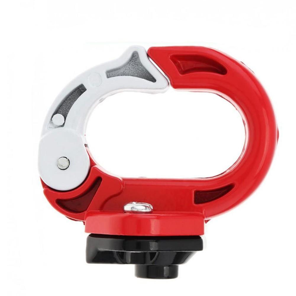 Motorcycle Luggage Solutions Stylish Aluminum Helmet Double Hook Holder