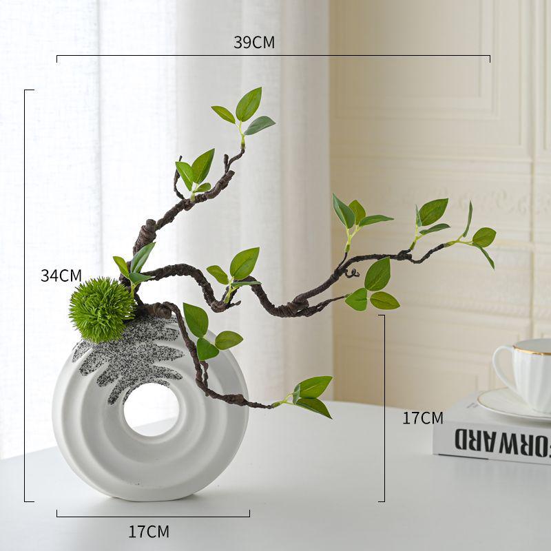 Hanging Artificial Greenery: Fake Leaves Bell Plants for Living Room, Dining Table, or Hotel Decor