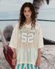 EDENIK Ezs4Ts04Iv 52 Crew Mesh Short Sleeve T-Shirt (Ivory