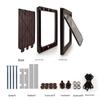 Golden Retriever Size Dog Door for Wooden, Glass, UPVC, and Security Doors - Safe Pet Entry & Exit