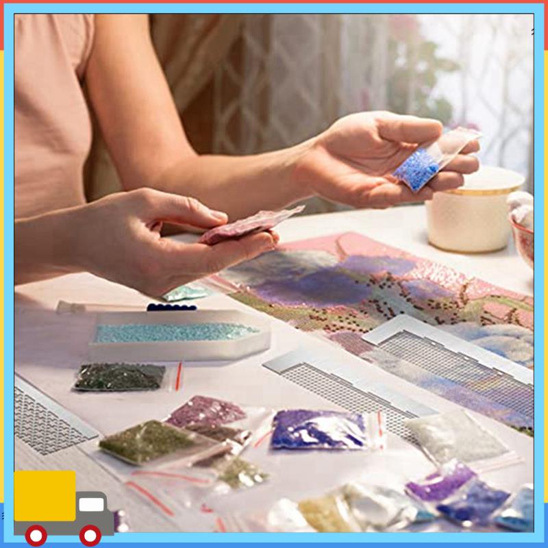 Versatile-1Set Diamond Painting Ruler Stainless Steel Mesh Ruler 216 400 520 599 699 800 1020 Blank Grid 5D Diamond Art Ruler