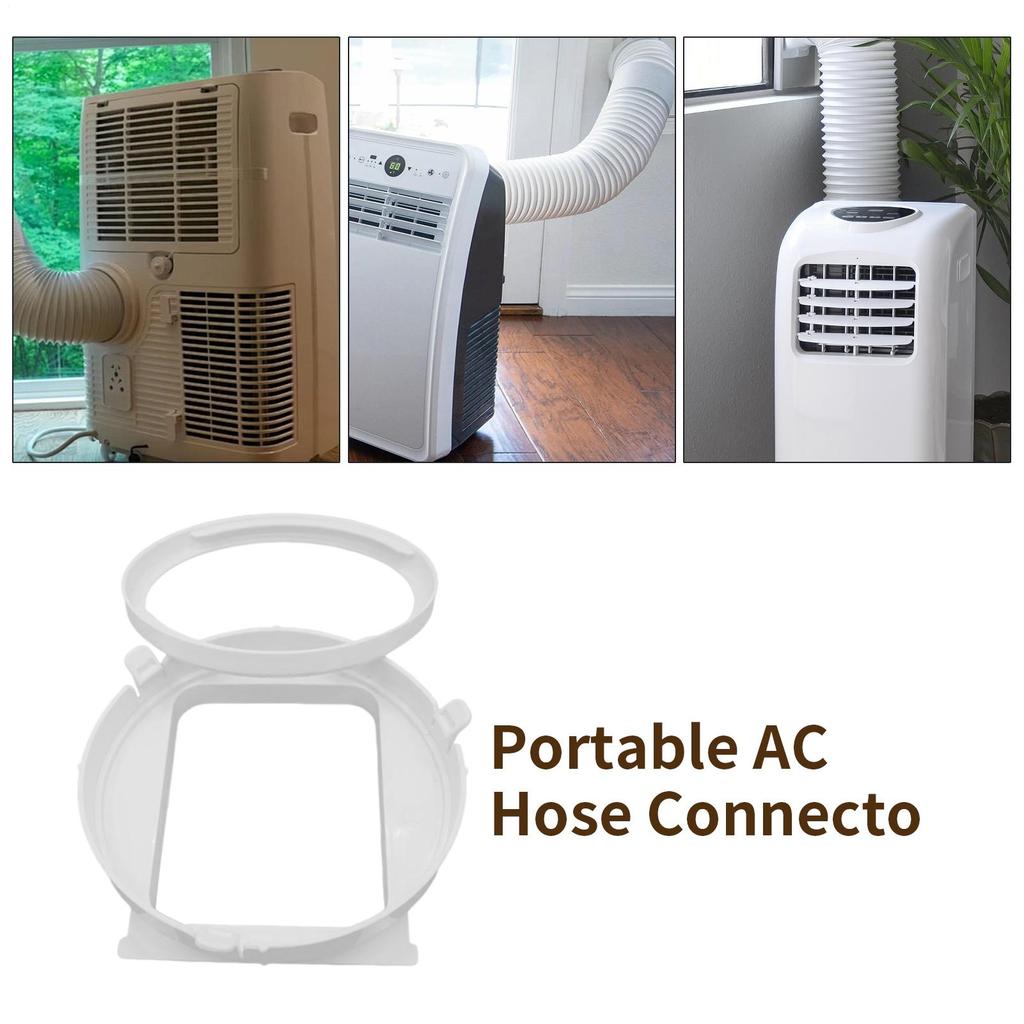Portable Air Conditioner 15cm Exhaust Hose Coupler Window Seal Air Vent Exhaust Duct Pipe Hose Interface Connector Adaptor