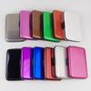 RFID Blocking Credit Card Holder Coin Purse Aluminum Metal Waterproof Anti-Theft Wallet Business for Men Women Card Case