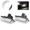 2pcs LED License Number Plate Light 6500K Low Power Consumption Fit for Corolla/ Crown / Starlet