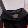 Mens Womens Oversized Hooded Sweatshirt Casual Streetwear Retro American Style Long Sleeve Pullover