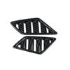 Carbon Fiber Dashboard Air Vent Outlet Cover trims For Mitsubishi Outlander