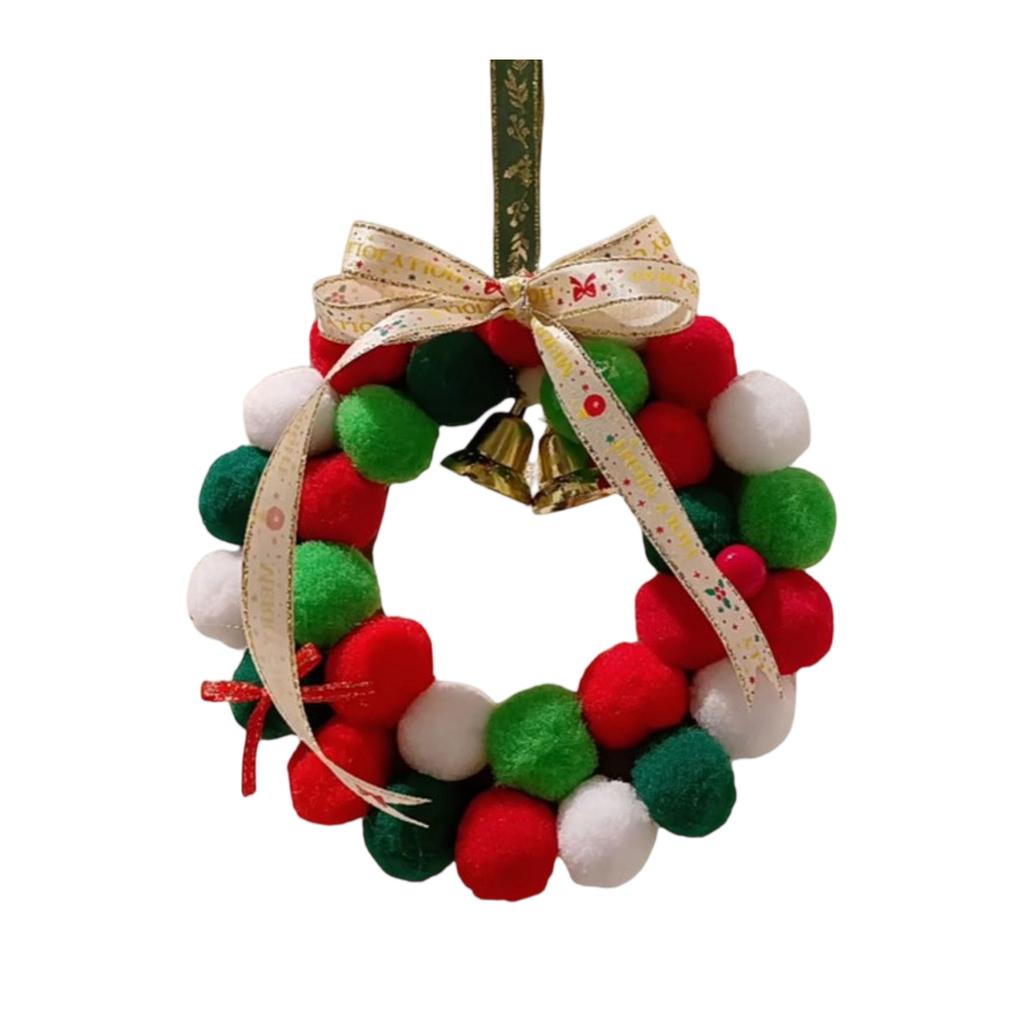 Christmas Wreaths For Front Door - 15.75x9.84x2.76 Inches, Garland Hangable Decor, Ornaments Tree Decorations Winter