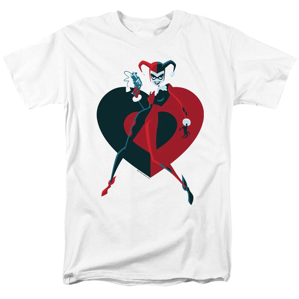 Batman  Harley Heart  T-Shirt - to 5X S