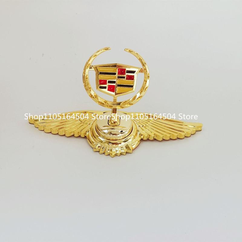 AADI1 1 buc Capac Emblema Metalic 3D pentru Capotă Auto pentru Cadillac ATS CTS Escalade SRX XTS XT5 STS CT5 CT6 BLS Deville