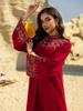 AB467 Besticktes muslimisches Damenkleid – Frühling/Sommer-Mode, Neues Dubai Jalabiya-Kleid