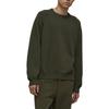 Y-3 FW22 Logo Print Crew Neck Long Sleeve Sweater Men sweater Dark-Green HT4501