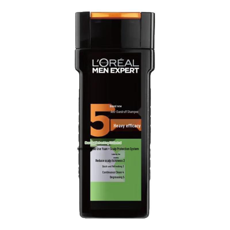 

L Oréal Men s Expert Charcoal Refreshing Oil Control Shampoo