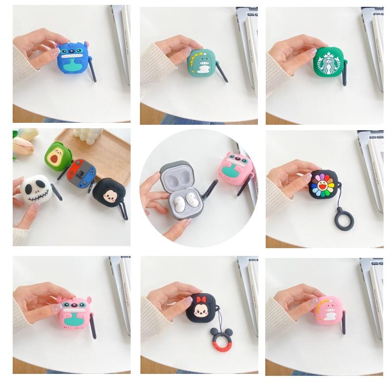 Cute Cartoon Tpu Earphone Case Compatible With Samsung Buds2 Pro Live Minnie And Mickey