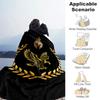 1pc Blanket SPQR Roman Eagle Print Design, Lightweight Blanket for Sofa, Bed- Soft &Warm, Gift for All Seasons Like Christmas, Halloween
