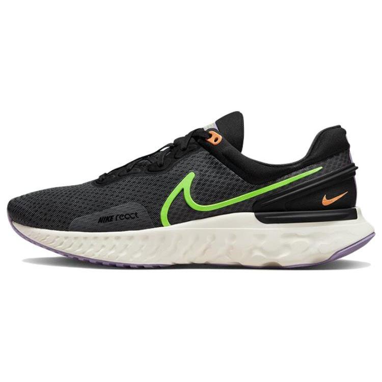 New Nike React Miler 3 Anthracite Ghost Green Lavender DD0490-005