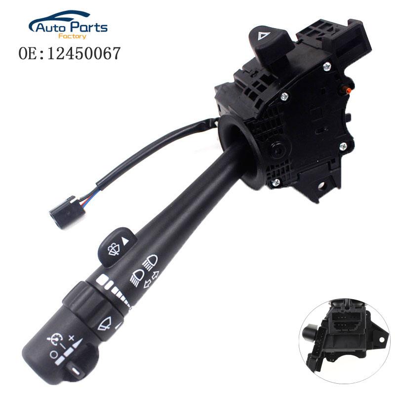 Turn Signal Switch Cruise Control For Chevrolet GMC Cadillac 12450067 629-00403 Cruise Control Wiper Arm Turn Signal Switch