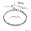 Women's Versatile Twist Chain Bracelet - Stackable and Stylish for Daily Wear