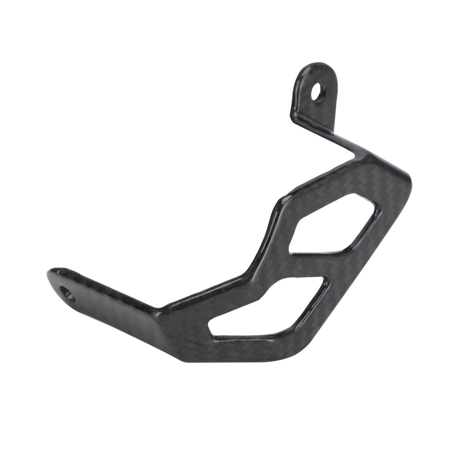 Funparts Motorcycles Rear Brake Caliper Cover Guard Carbon Fiber For KAWASAKI KLX250 D-TRACKER X 250 SUZUKI 250SB