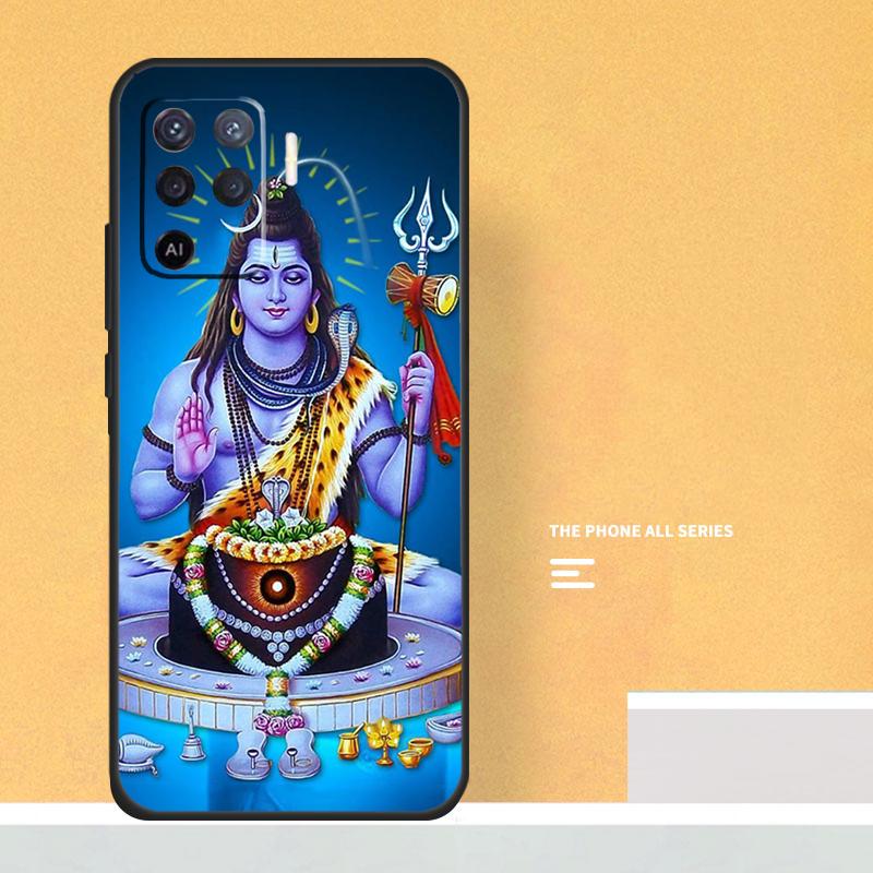 Lord Shiva Hindu God Buddha India Case For Oppo A80 A60 A40 A6 A5 Pro A15 A16 A17 A57 A94 A74 A54 A76 A96 A18 A38 A58 A78 A98
