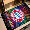 Bayern Munich Fan Gear Customize Your Name Floor Mat Suitable for Foyer Hallway Game Room Outdoor Antislip Carpet Anime Office Decor