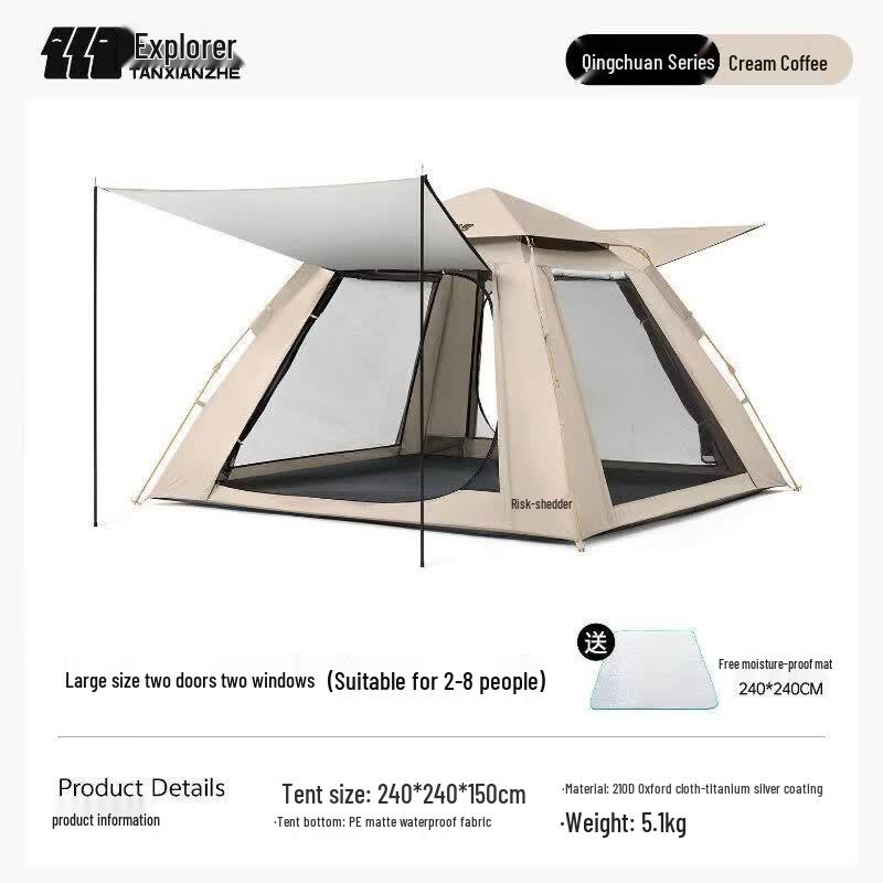 TAN XIAN ZHE Portable Folding Camping Tent