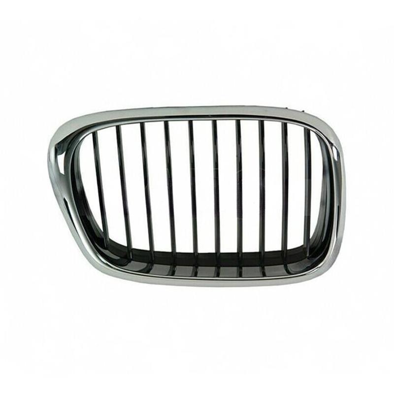 Upgrade Your Appearance with Front Kidney Grille for BMW For E39 1997 2003 Chrome Black 51137005837 51137005838