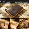 Diário de Viagem TN: Caderno Artesanal de Couro de Vaca Vintage