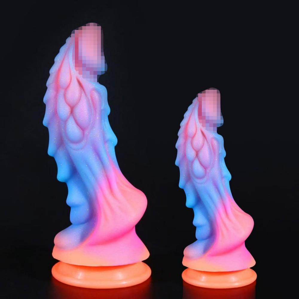 Realistic Monster Dildo Sex Toys, Dragon Dildo Fantasy Silicone Thick Huge Realistic Dildos for Vaginal