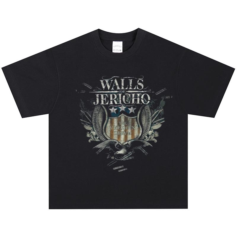 Walls Of Jericho T-Shirt, Soft Fabric Casual Daily Wear L