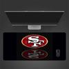 49ers logo Mouse Pad, Large Gaming Desk Mat, Non-slip XXL Mousepad for Laptop & Tablet, Mini PC Playmat with Stitched Edges
