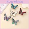 Vintage Butterfly Shell Brooch Pin With Dual Use For Fashion Accessories Summer