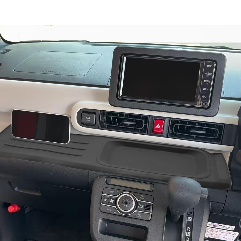 SHAOHAO New Daihatsu Move Canvas LA850 860S Center Console Tray Lava Mat Dedicated Move