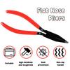 Metal Sheet Bender Plier Steel Metal Sheet Straight Plier Durable Mini Straight Sheet Metal Tool Portable Plier for Metal Sheet
