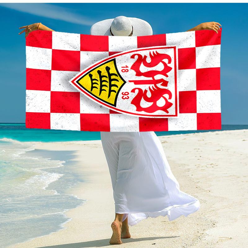 1 Stück Fußballmannschaft (61) Strandtuch, Bequem und Dick, und Schwimm-/Bade-/Picknick-/Campingtuch, Geeignet für Meeresstrand