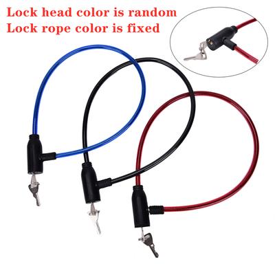 Universal Anti-Theft Bike Bicycle Lock Stainless Steel Cable Coil For Castle Motorcycle Cycle Mtb Bike Security Lock With 2 Key