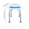 Shower Stool Slim for Assisted Bathing, Elderly Users