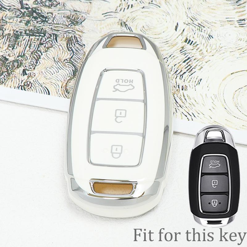 3 4 5 Button Car Key Fob Case Key Fob Cover For Hyundai I30 Ix35 Kona Encino Solaris Azera Grandeur Ig Accent Santa Fe Palisade