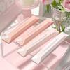 4pcs/set Simplicity Gradient Color Glue Tape for Kids DIY Decor Paste Scrapbook Journal Paper Tape Transparent Double Sided Tape
