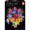 Creative Kit - EDUCA - Floral Art Wild Flowers - Paper Flower Creation - From 8 Years Old