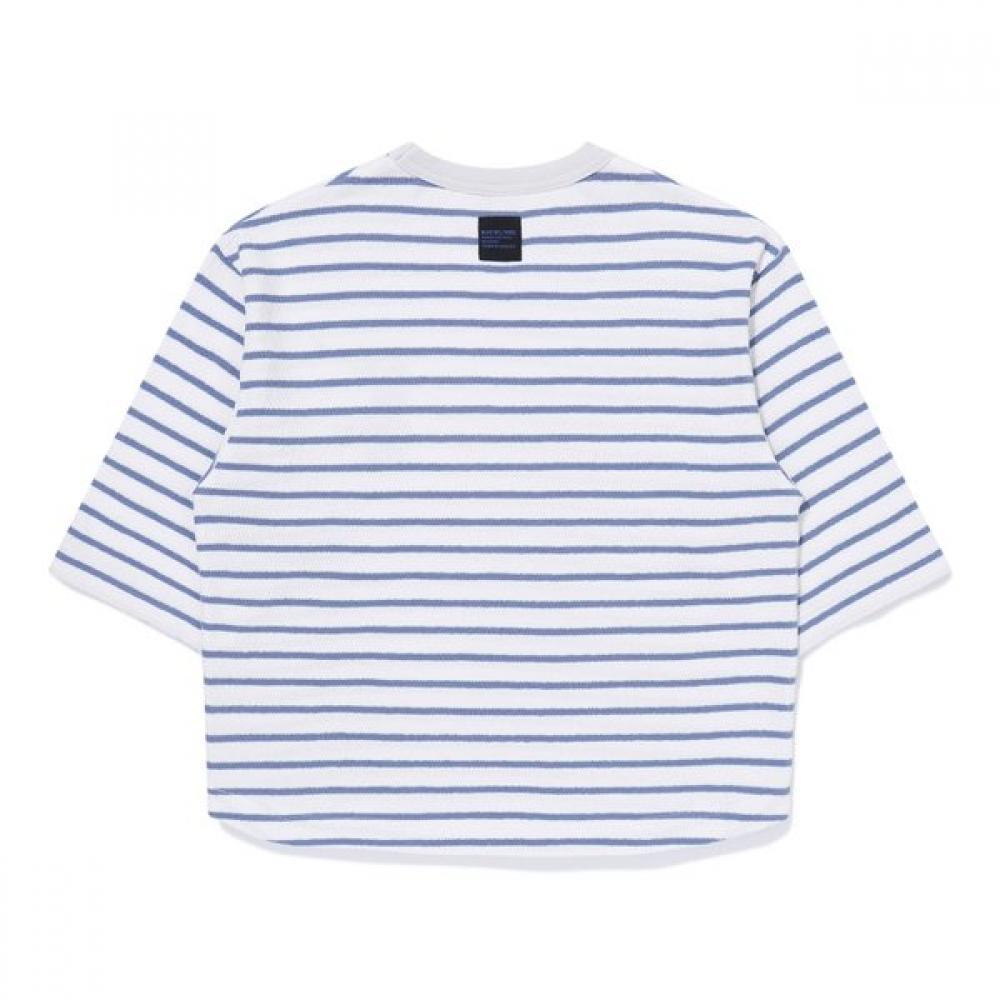 Bluetail Sky Blue STripe T shirT azg1Ts01sb