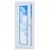 Bílé PVC okno 40x100 LEVÉ, nové 400x1000 mm výklopně-posuvné s dvojsklem
