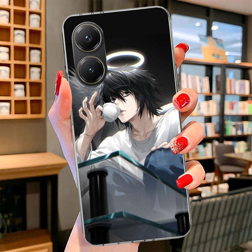 N-Note D-Death L Lawliet Phone Case For Xiaomi Poco F7 Ultra X7 X6 X5 Pro M7 Redmi 15C 15 13C 13 12C 12 10C 10 9A 9C 9T 9 Shell