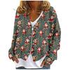 Womens Zip Up Sweaters Sweatshirts Long Sleeve Oversized Jackets Soft Casual Loose Tunic Tops