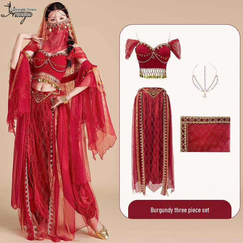 Prinzessin Jasmin Halloween Cosplay Kostümset für Damen