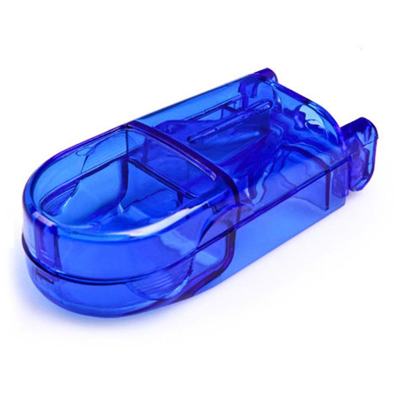 Transparent Plastic Medicine BoxBreaking Medicine Box, Elderly People Use Medicine Divider and Cutter