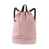 Mesh Swim Drawstring Backpacks Foldable Adjustable Shoulder Bag Sports Gym Bag for Soccer Pool Outdoor Basketball Volleyball